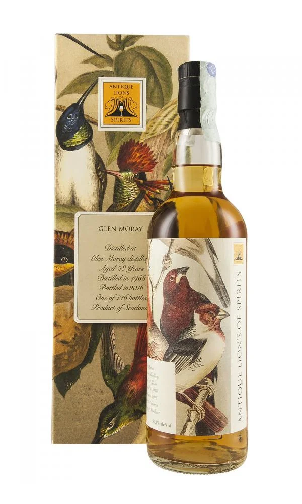 1988 Antique Lions of Spirits 'The Birds' Tormore 28 Year Old Single Malt Scotch Whisky | 700ML - Whiskey