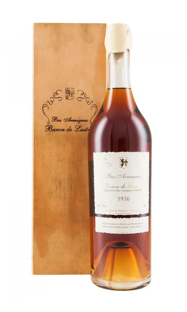 1936 Baron de Lustrac Vintage Bas Armagnac | 700ML - Liqueur