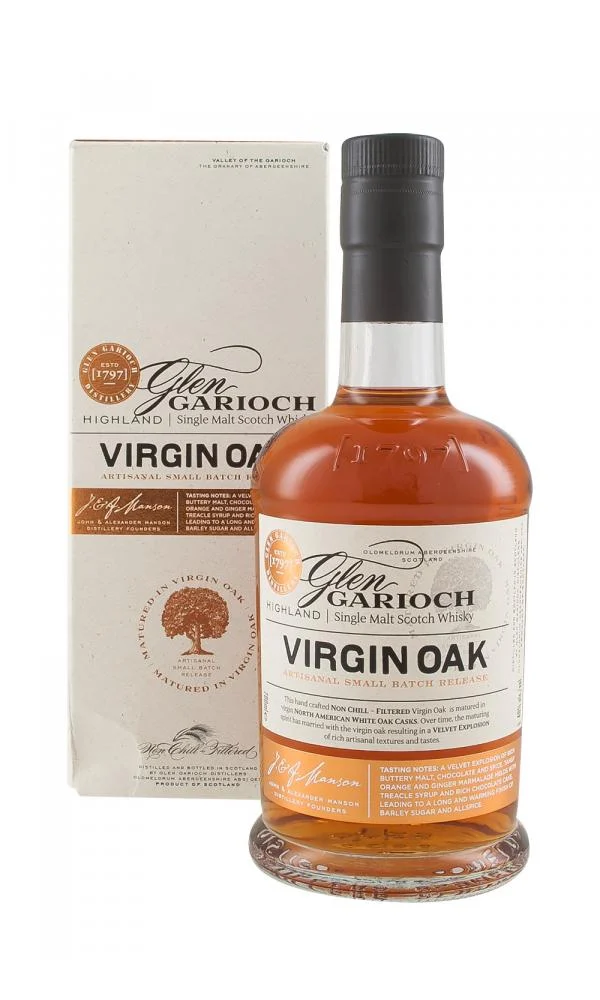 Glen Garioch Virgin Oak Highland Single Malt Scotch Whisky | 700ML - Whiskey