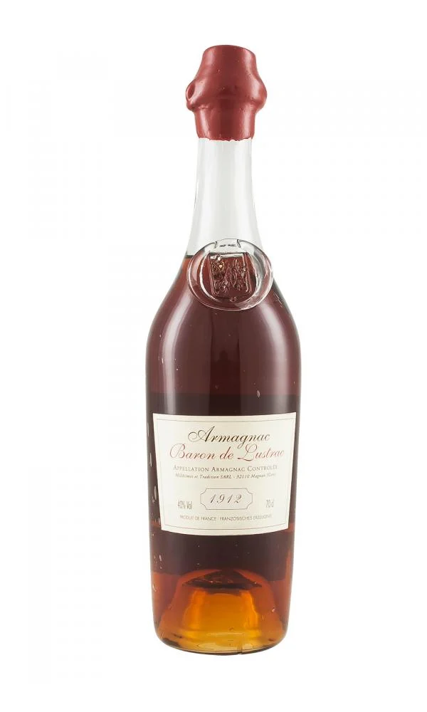 1912 Baron de Lustrac Vintage Armagnac | 700ML - Liqueur