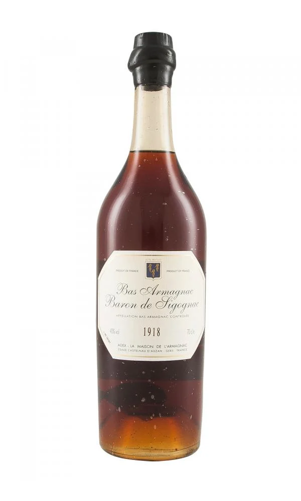 1918 Baron de Sigognac Vintage Armagnac | 700ML - Liqueur