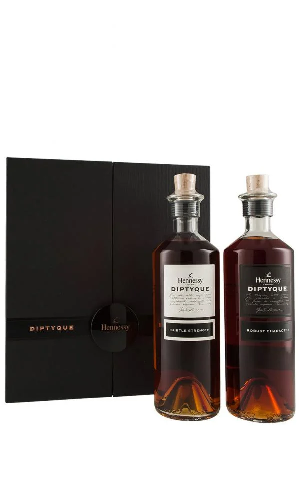 Hennessy Diptyque 'Subtle Strength' & 'Robust Strength' Cognac (2x500ml)
