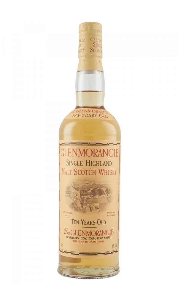 Glenmorangie 10 Year Old Bot.1980s Highland Single Malt Scotch Whisky - Whiskey