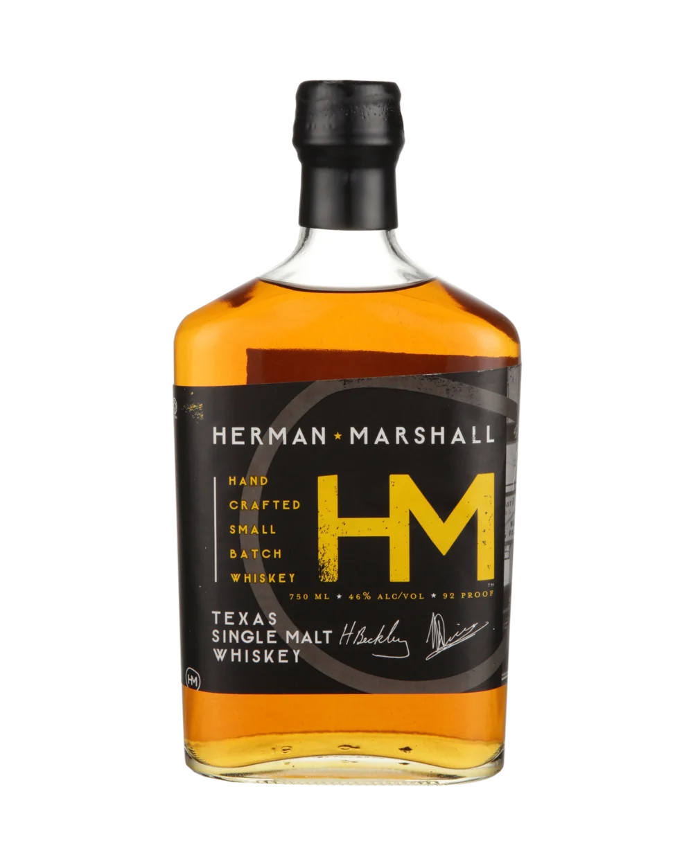 Whisky de pura malta Herman Marshall Texas