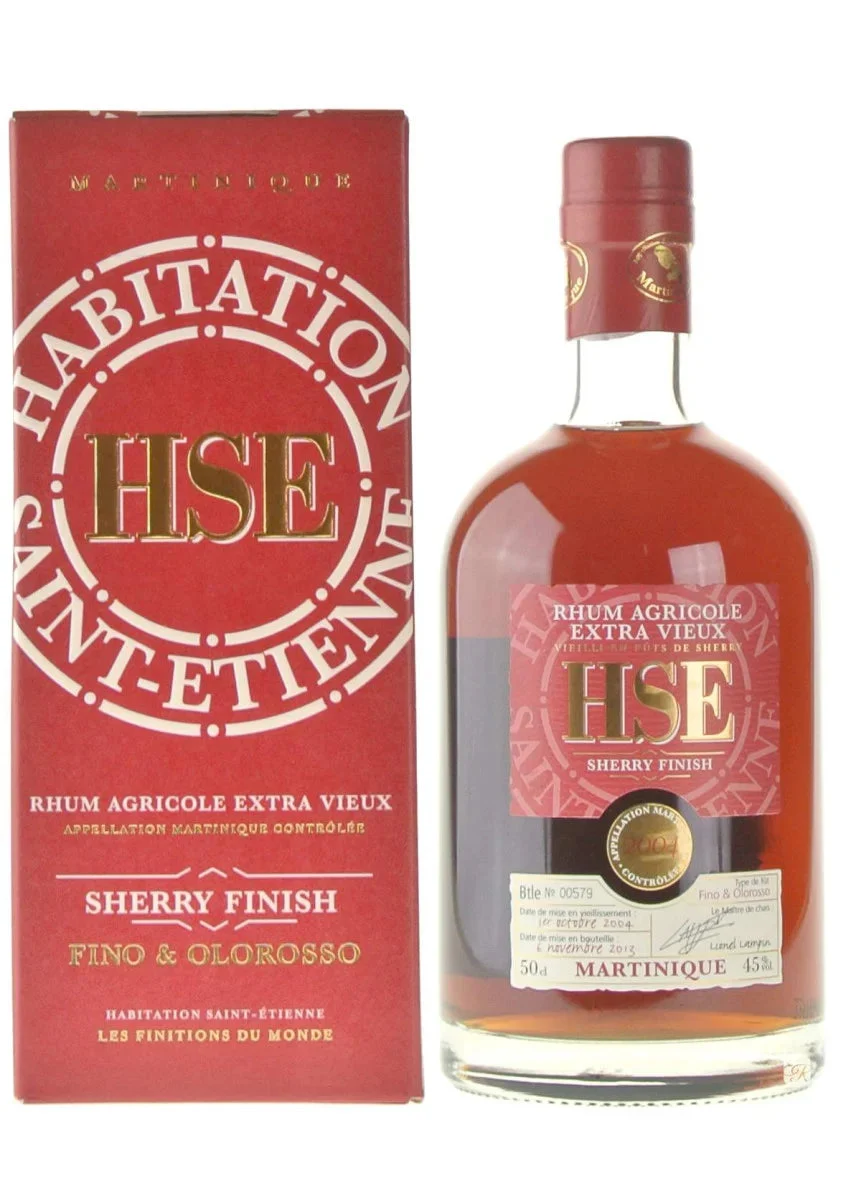 Habitation Saint-Étienne Rhum Fino & Olorosso Sherry Finish Rum | 500ML