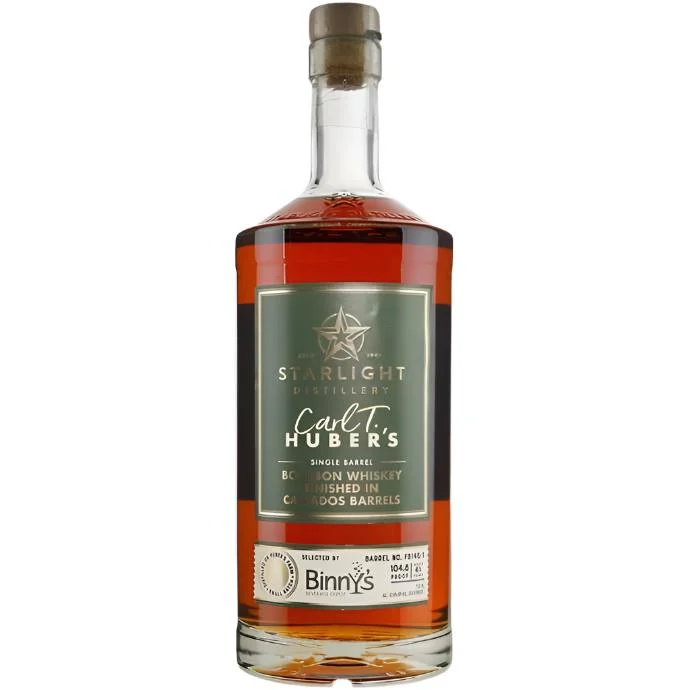 Huber's Starlight Distillery Bourbon Finished in Calvados Cask Whiskey - Whisky