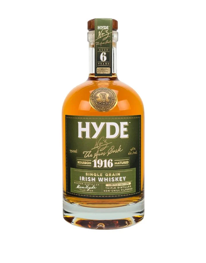 Hyde No. 3 The Aras Cask 1916 6 Year Old Single Grain Irish Whiskey