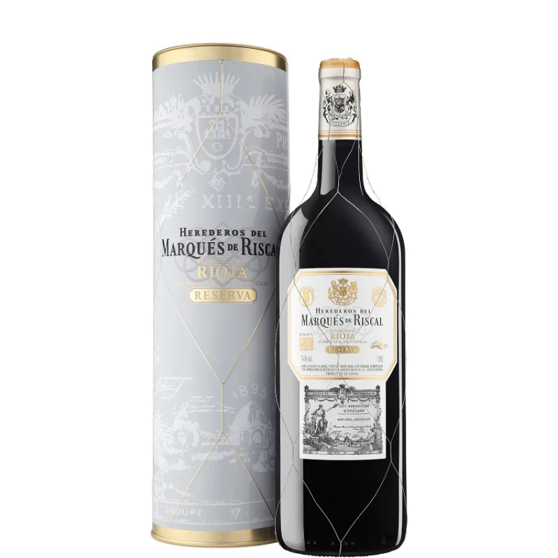 MARQUES DE RISCAL Reserva 2021 con estuche - Herederos de Marques de Riscal