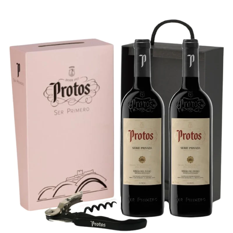 PROTOS SERIE PRIVADA 2021 x2 + Estuche + Abridor - Bodegas Protos