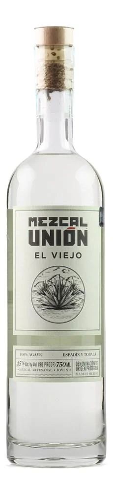 Unión Mezcal el Viejo Ensamble Espadín y Tobala