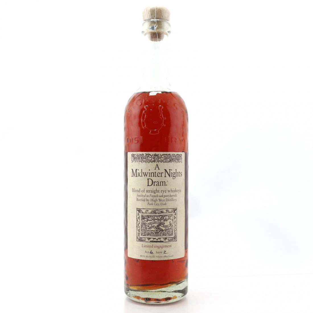 High West Distillery A Midwinter Night’s Dram Act 6 Scene 2 Whiskey