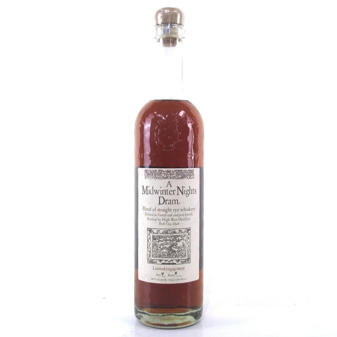High West Distillery A Midwinter Night’s Dram Act 4 Scene 2 Whiskey
