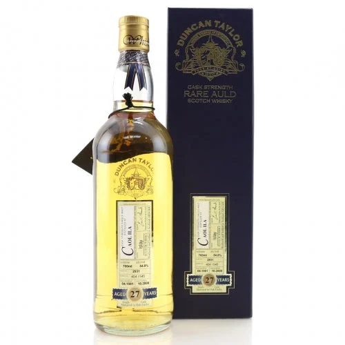 1981 Duncan Taylor Rare Auld Caol Ila 27 Year Old Single Malt Scotch Whisky - Whiskey