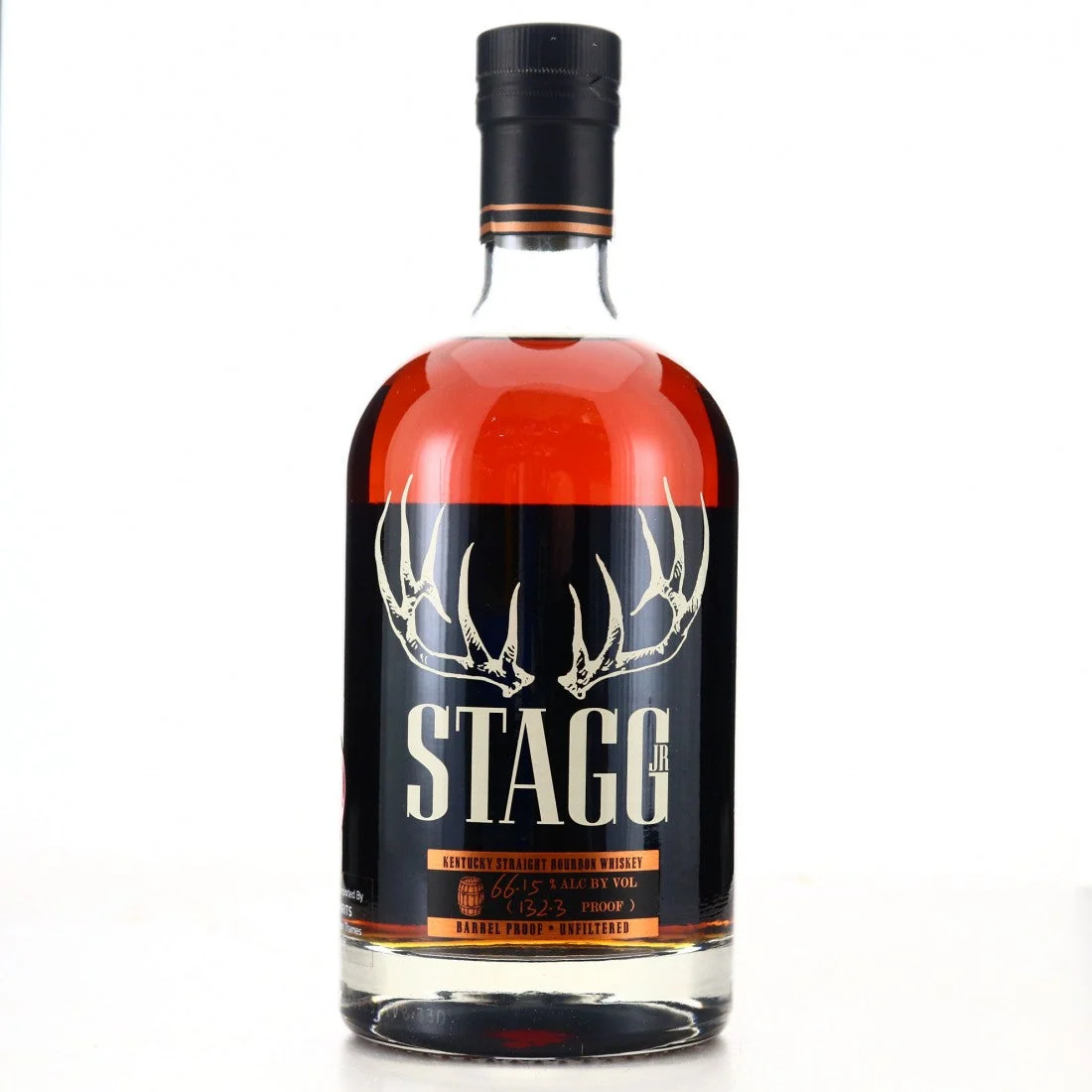 Stagg Jr. Edición limitada Lote a prueba de barril # 12 Whisky Bourbon puro de Kentucky a prueba de 132.3
