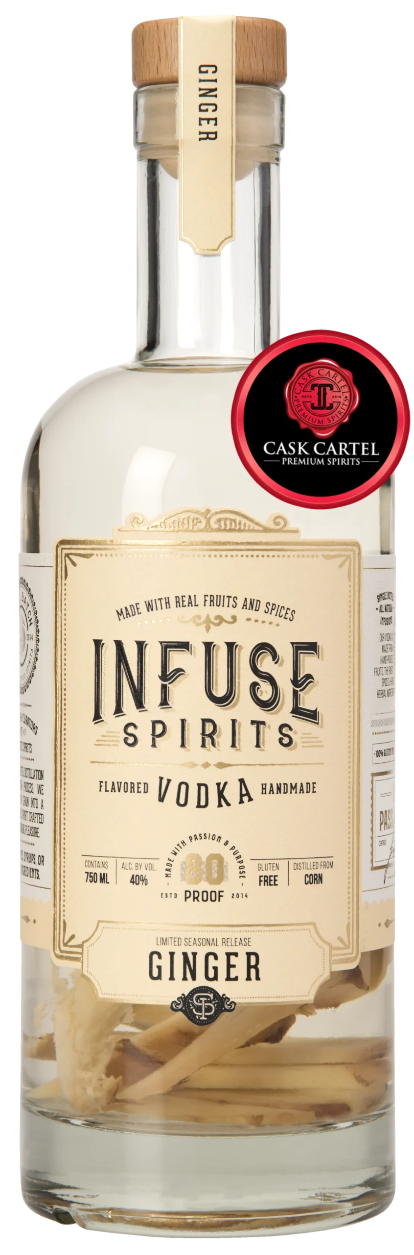 Infuse Spirits Ginger Vodka