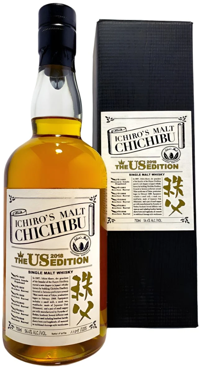 Ichiro's Malt Chichibu The US Edition 2018 Whisky de pura malta