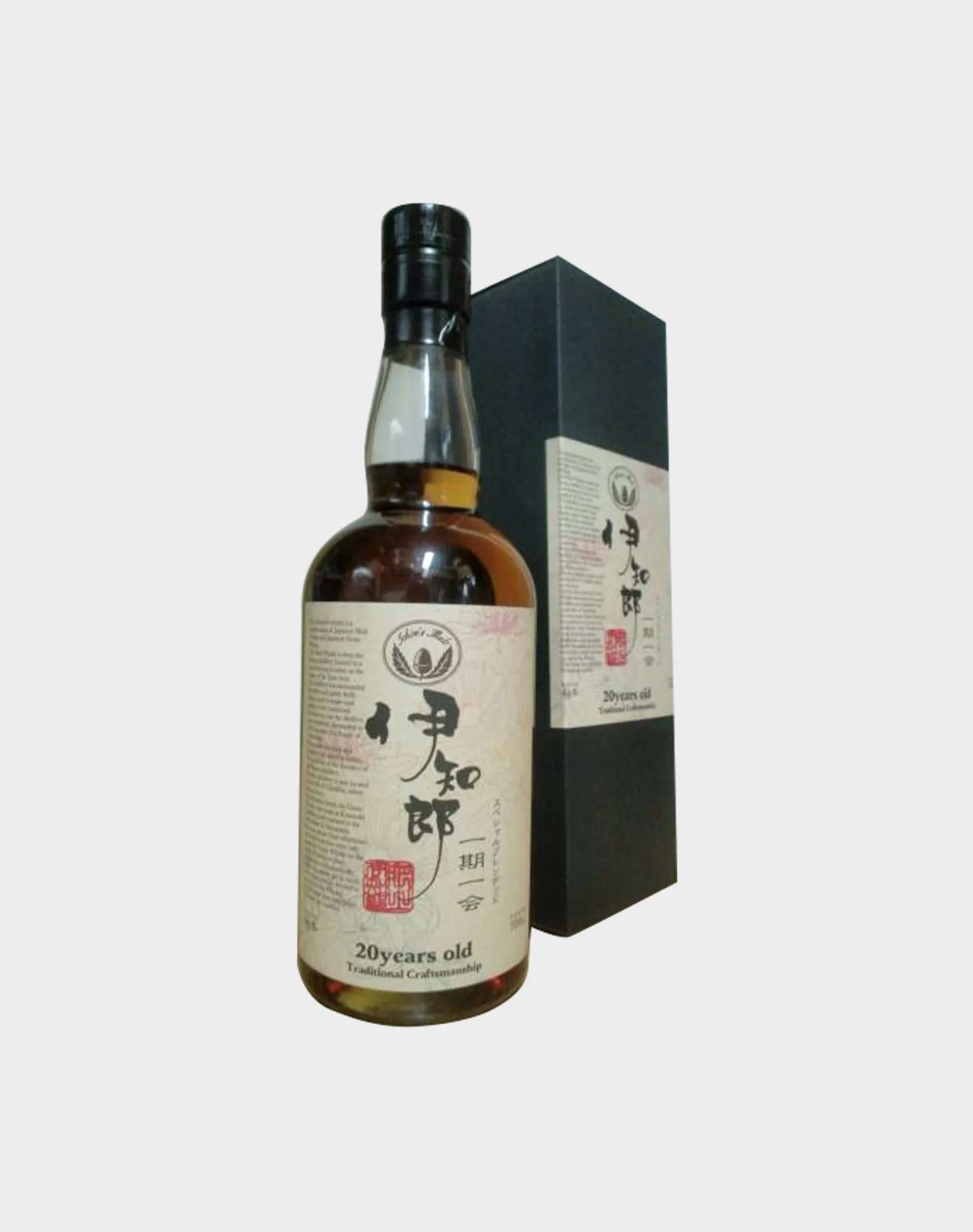 Whisky artesanal tradicional Ichiro's Malt de 20 años