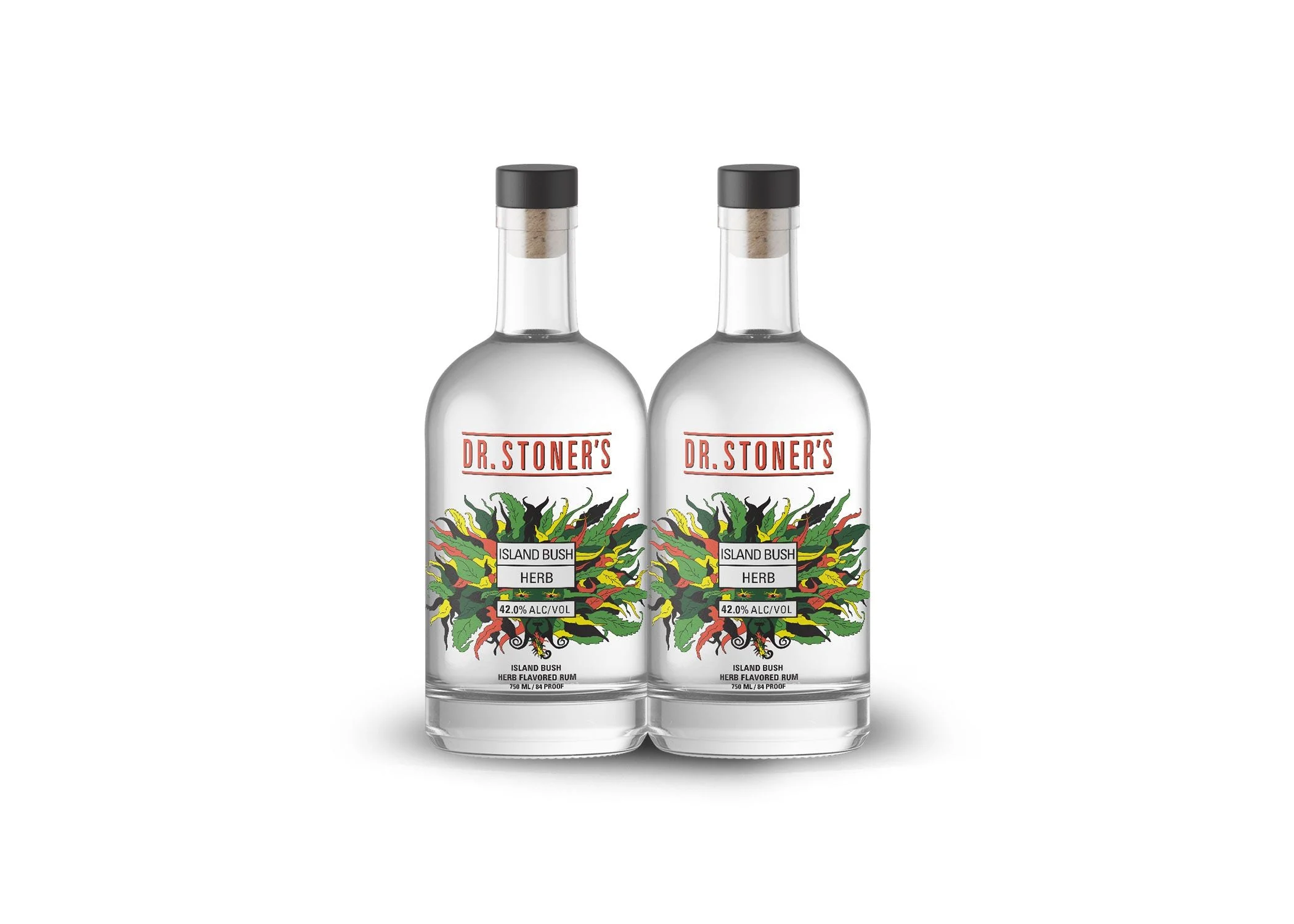 Dr. Stoner's Island Bush Rum (2) Bottle Bundle