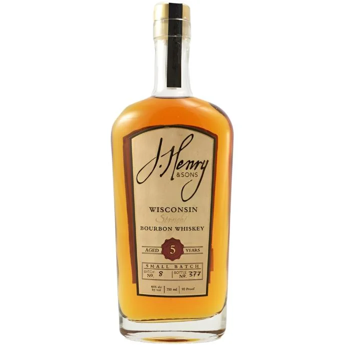 J. Henry & Sons 5 year Old Bourbon Whiskey - Whisky