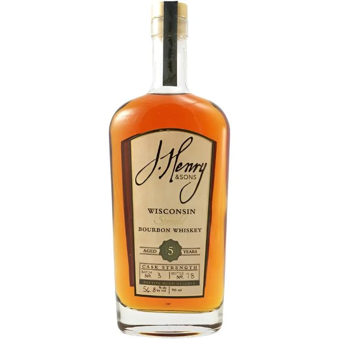 J. Henry & Sons Patton Road Reserve Barrel Strength Bourbon Whiskey - Whisky