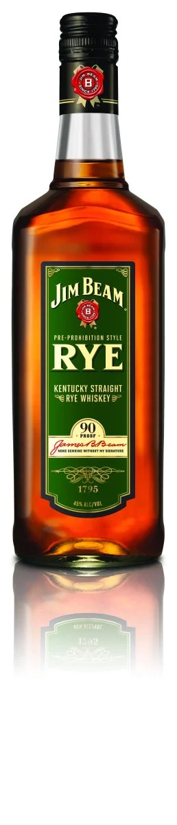 Whisky de centeno puro Kentucky de 90 grados estilo previo a la prohibición Jim Beam