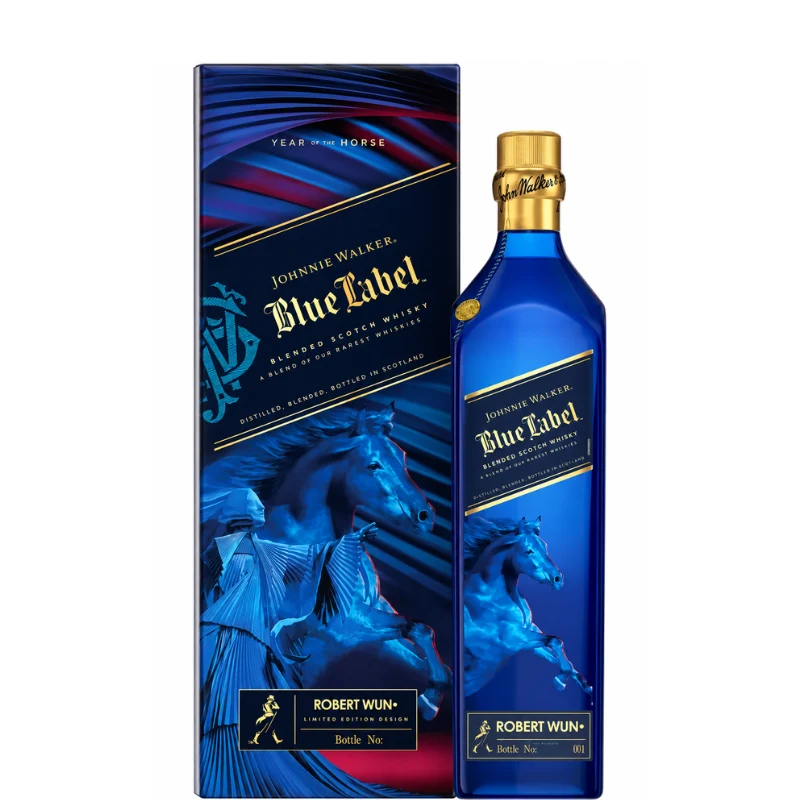 JOHNNIE WALKER BLUE LABEL Years of The Horse