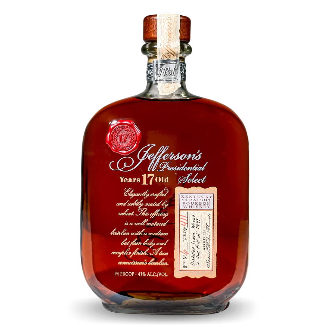 Jefferson's Presidential 17 Year Old | Batch No. 6 | Signed by Chet Zoeller - Whiskey