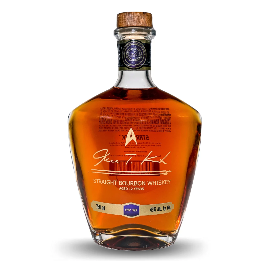 James T. Kirk | 12 Year Old First Edition | Straight Bourbon Whiskey - Whisky