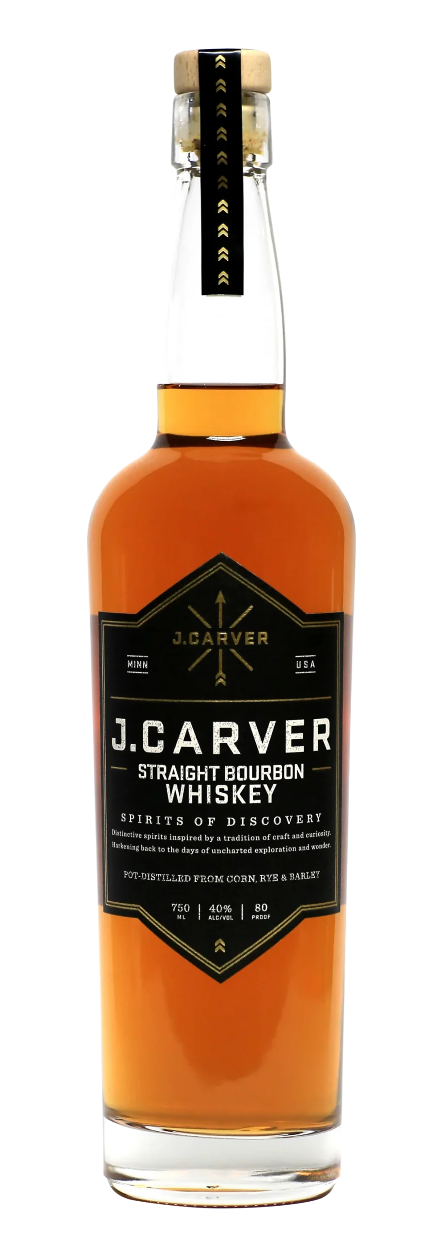 J. Carver Straight Bourbon Whiskey - Whisky