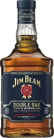 Whisky Bourbon Jim Beam Double Oak con piedra WH