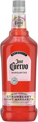 Jose Cuervo Authentics Light Strawberry Margarita | 1.75L - Liqueur
