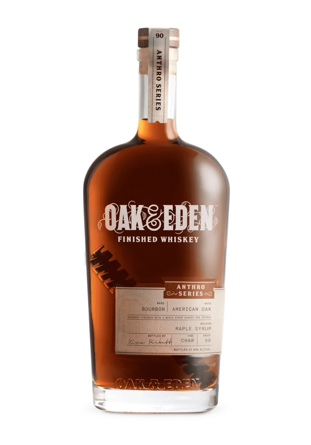 Roble y Edén | Serie antropológica: Kina Pickett | Whisky Bourbon con infusión de jarabe de arce