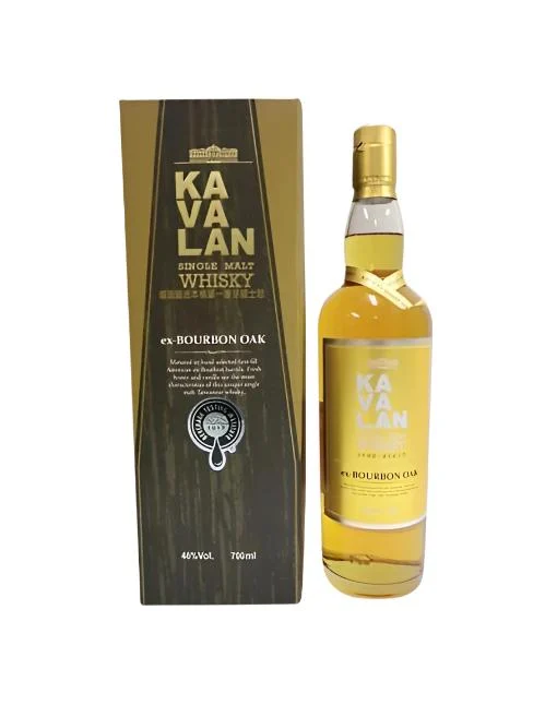 Kavalan Single Malt Ex-Bourbon Oak Whisky | 700ML