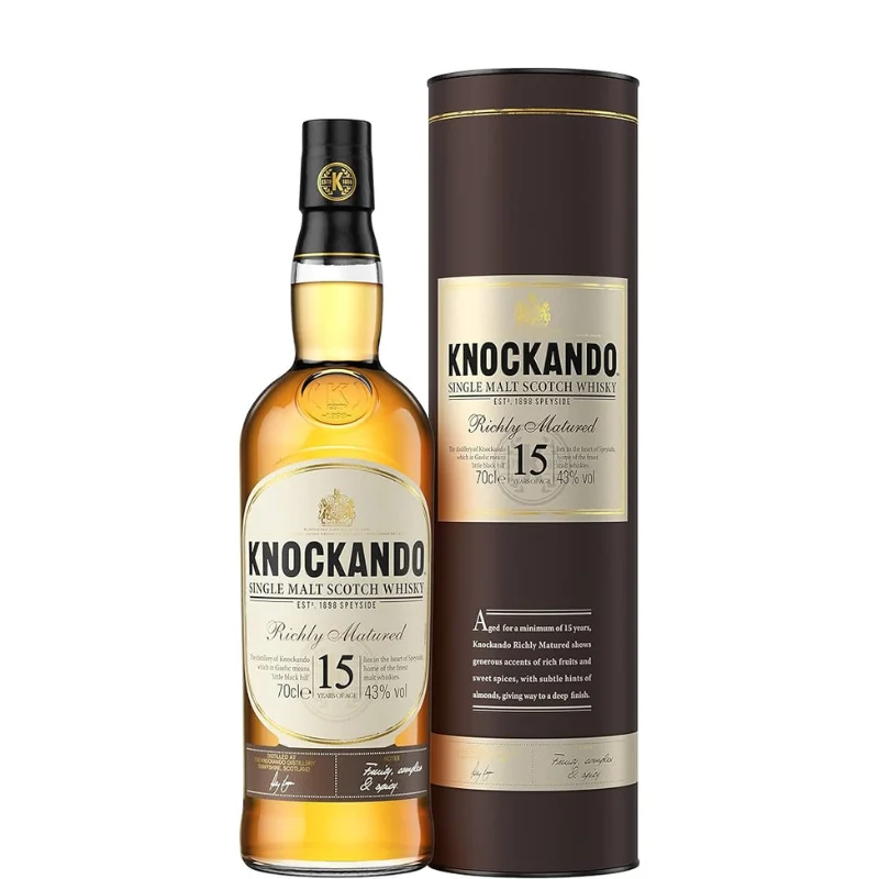 KNOCKANDO 15 Años RICHLY MATURED - Knockando Distillery