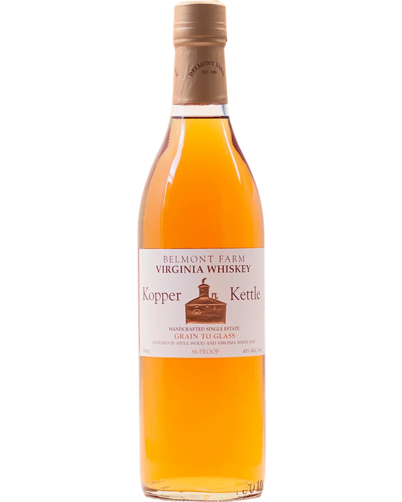 Belmont Farm Kopper Kettle Virginia Whisky