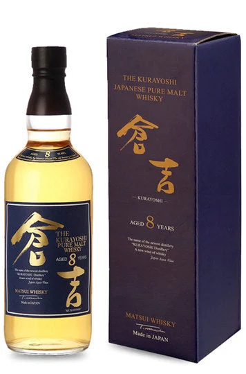 Kurayoshi 8 Year Old Pure Malt Whisky - Whiskey