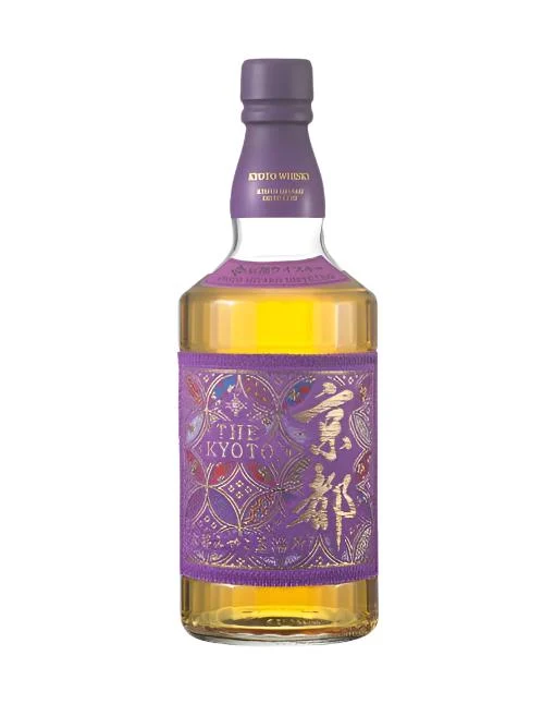Kyoto Nishijin Ori Purple Belt Label Whiskey | 700ML