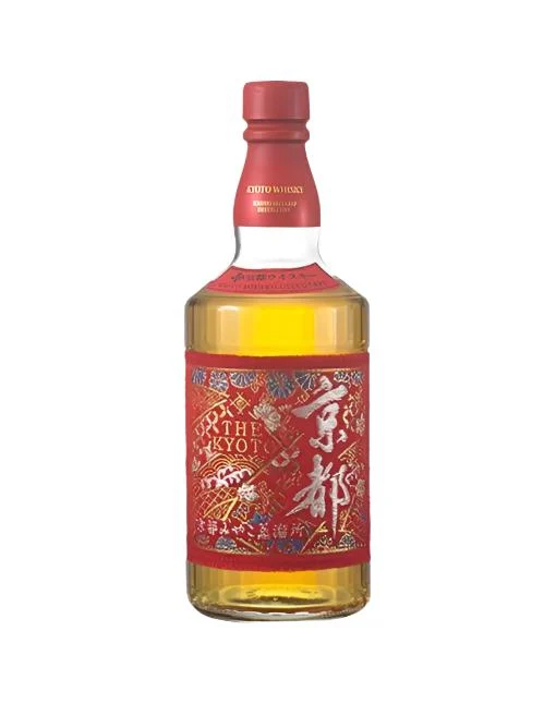 Kyoto Nishijin Ori Red Belt Label Whiskey | 700ML