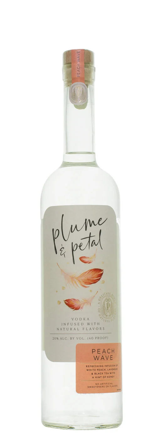 Plume & Petal Peach Wave Vodka