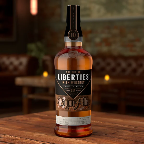 The Dublin Liberties - Copper Alley - Whisky irlandés de malta única de 10 años | 700ML