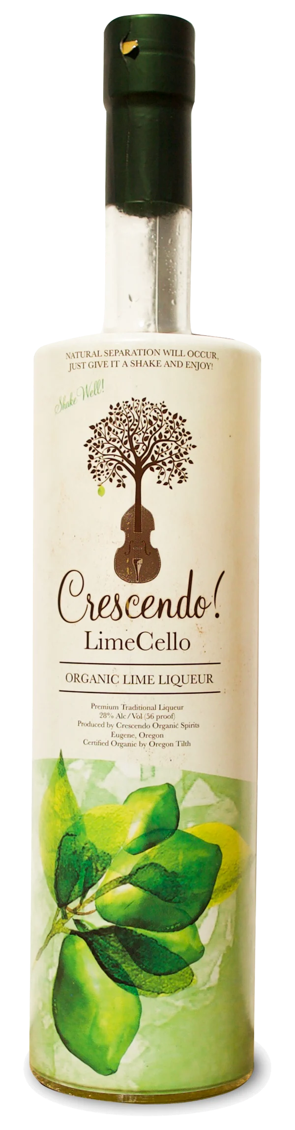 Crescendo LimeCello Organic Lime Liqueur