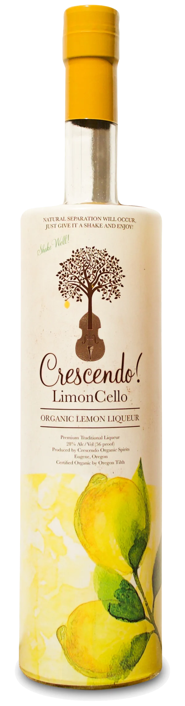 Crescendo LimonCello Organic Lemon Liqueur