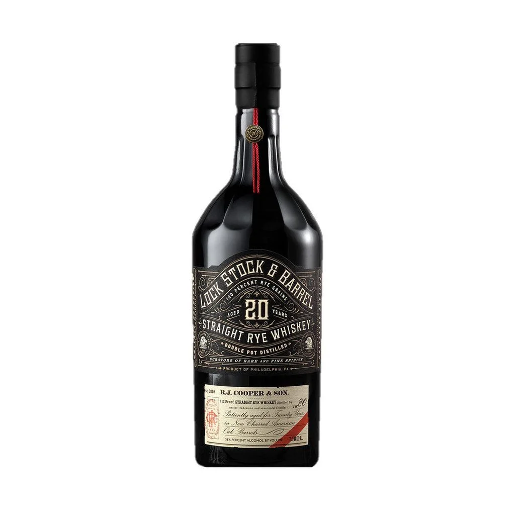 Lock Stock & Barrel 20 Year Old Straight Rye Whiskey