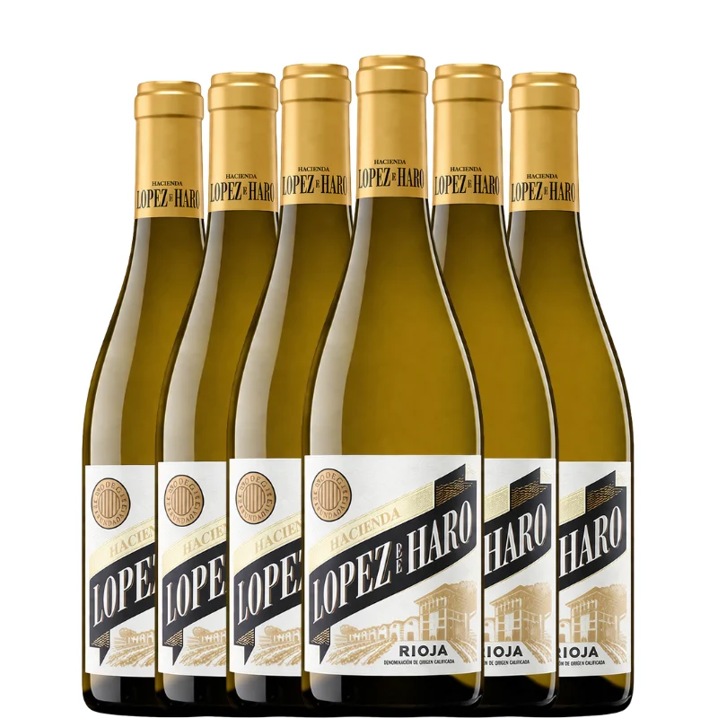 LOPEZ DE HARO Blanco 2025 x6 botellas - Hacienda López de Haro