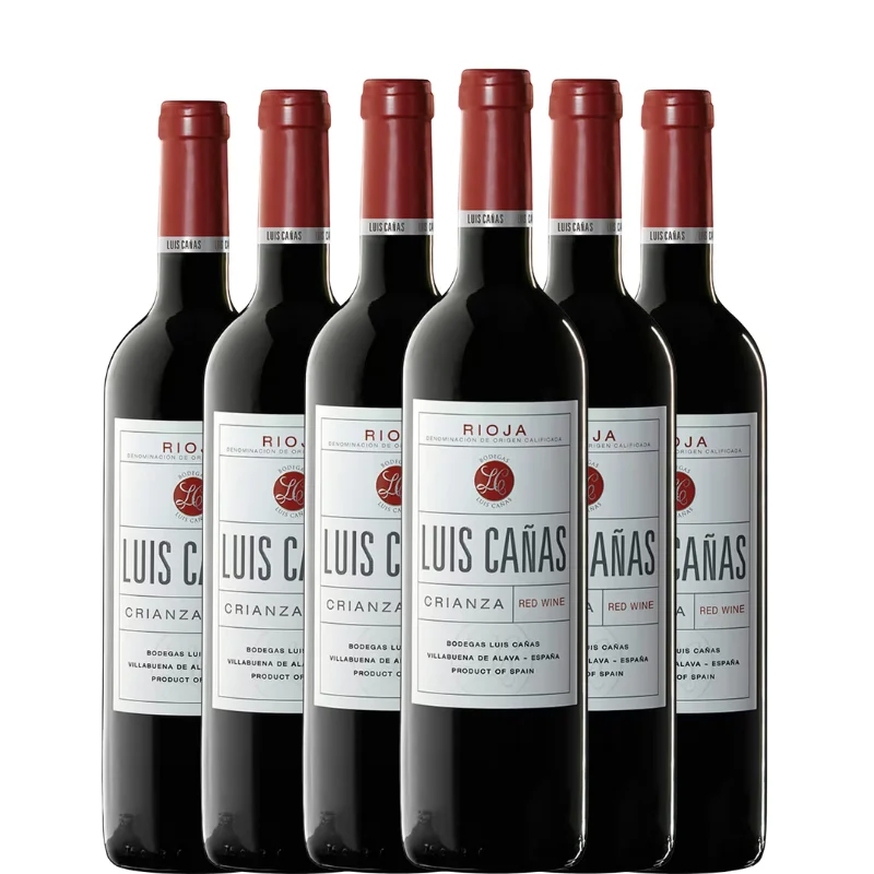 LUIS CAÑAS Crianza 2022 x6 botellas - Bodegas Luis Cañas