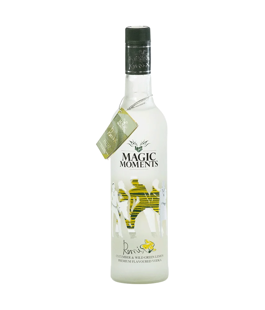 Magic Moments Remix Vodka de pepino y limón verde salvaje