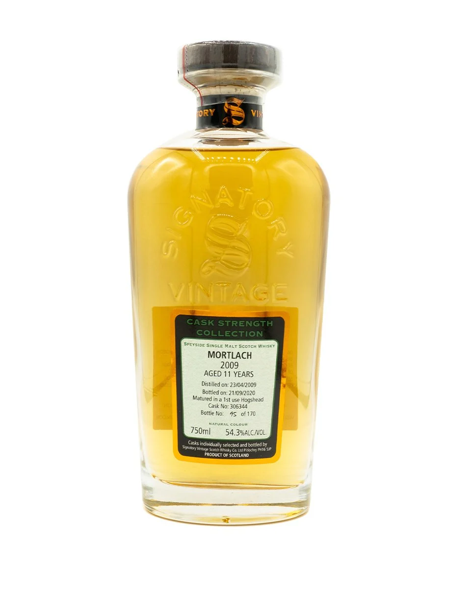 Signatory Single Cask Mortlach 10 Year Old (Cask #306344) Single Malt Scotch Whisky - Whiskey