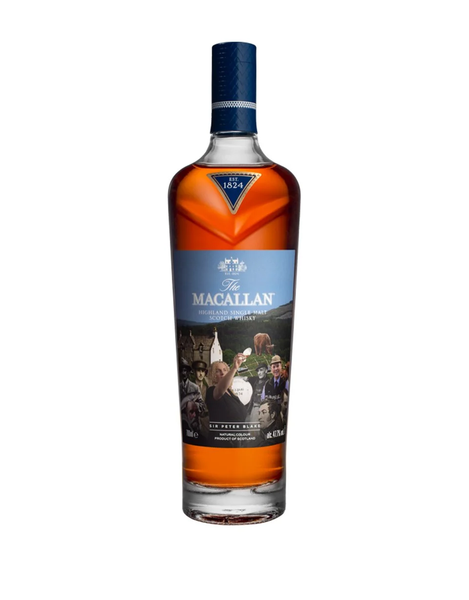 Whisky escocés de pura malta The Macallan Sir Peter Blake