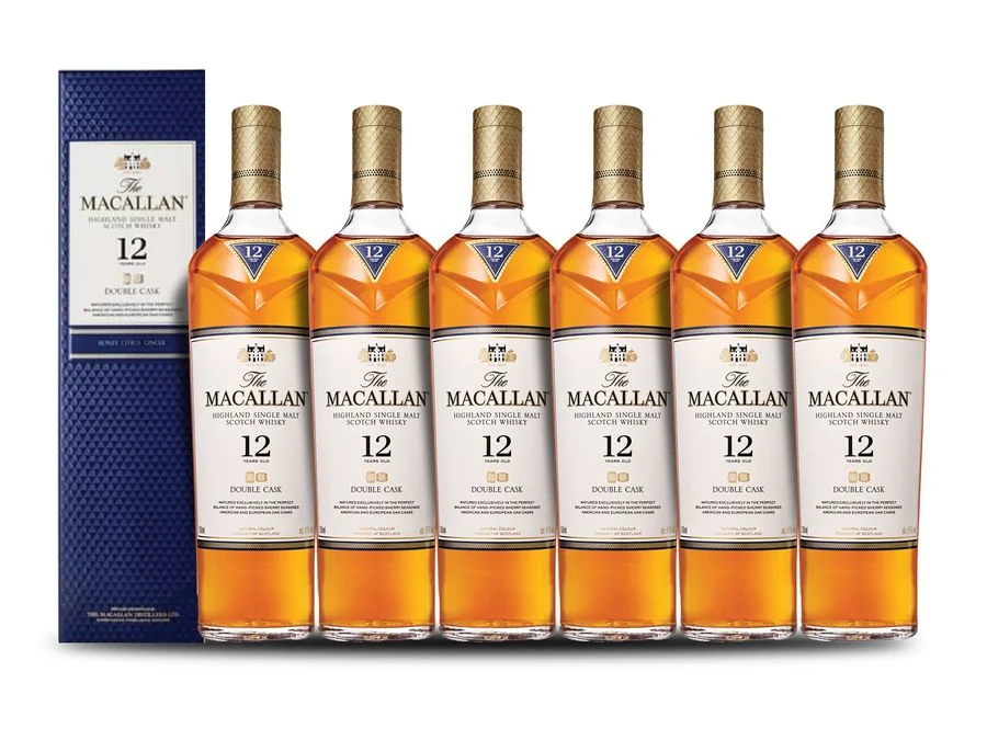 The Macallan Double Cask 12 Años (6) Caja de Botellas - Whisky