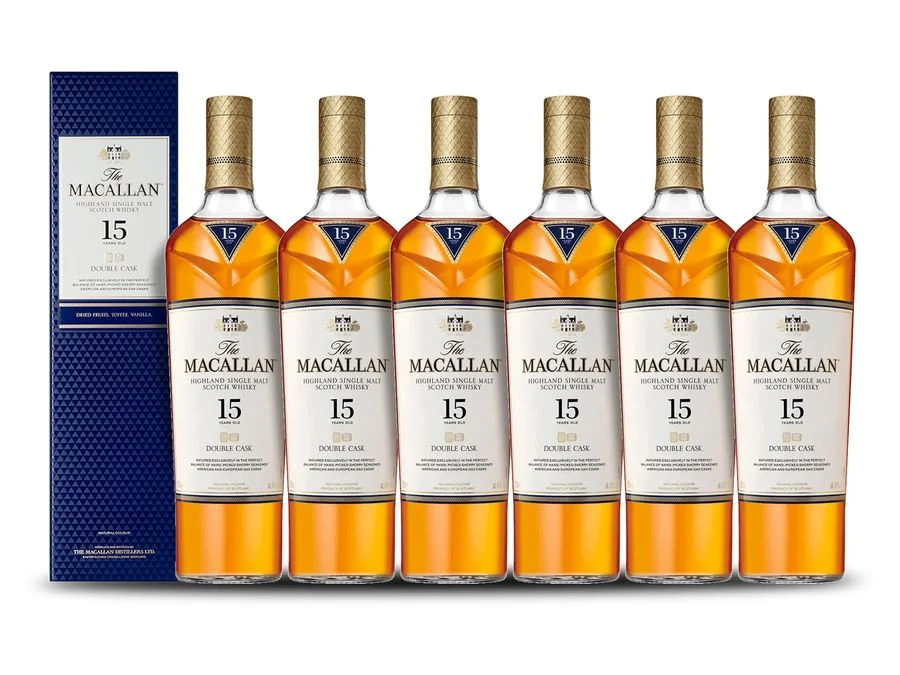 The Macallan Double Cask 15 Años (6) Caja de Botellas - Whisky